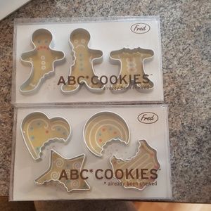 FRED abc* cookie cutters